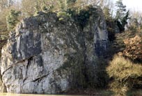 Konradsfels von Norden